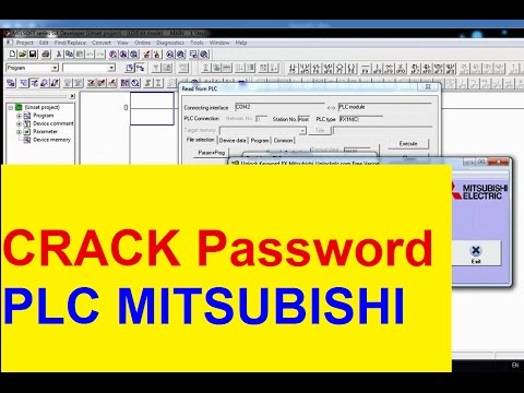 mitsubishi plc password crack software